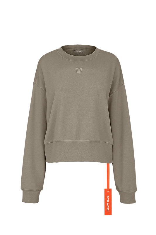 62# Arrows Women's Cropped Round Neck Sweatshirt