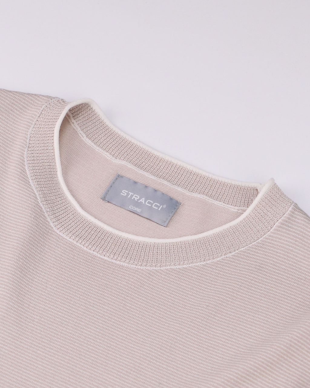 CORE Striped Knit Crew