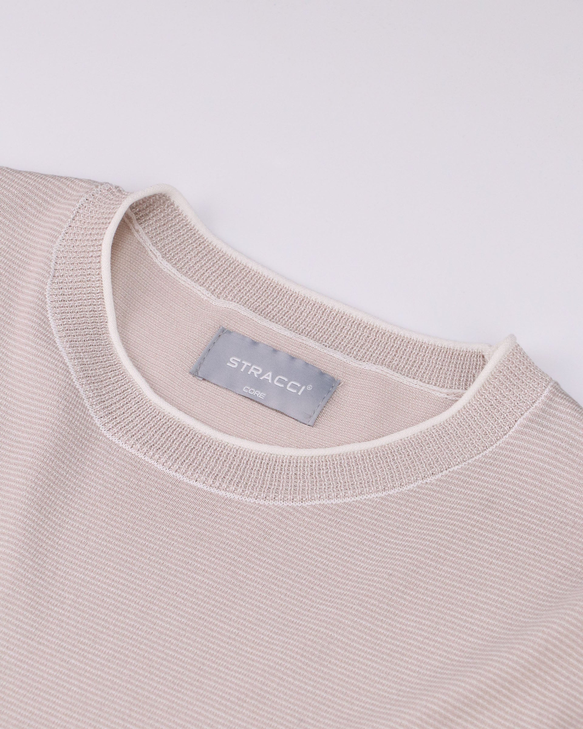 CORE Striped Knit Crew