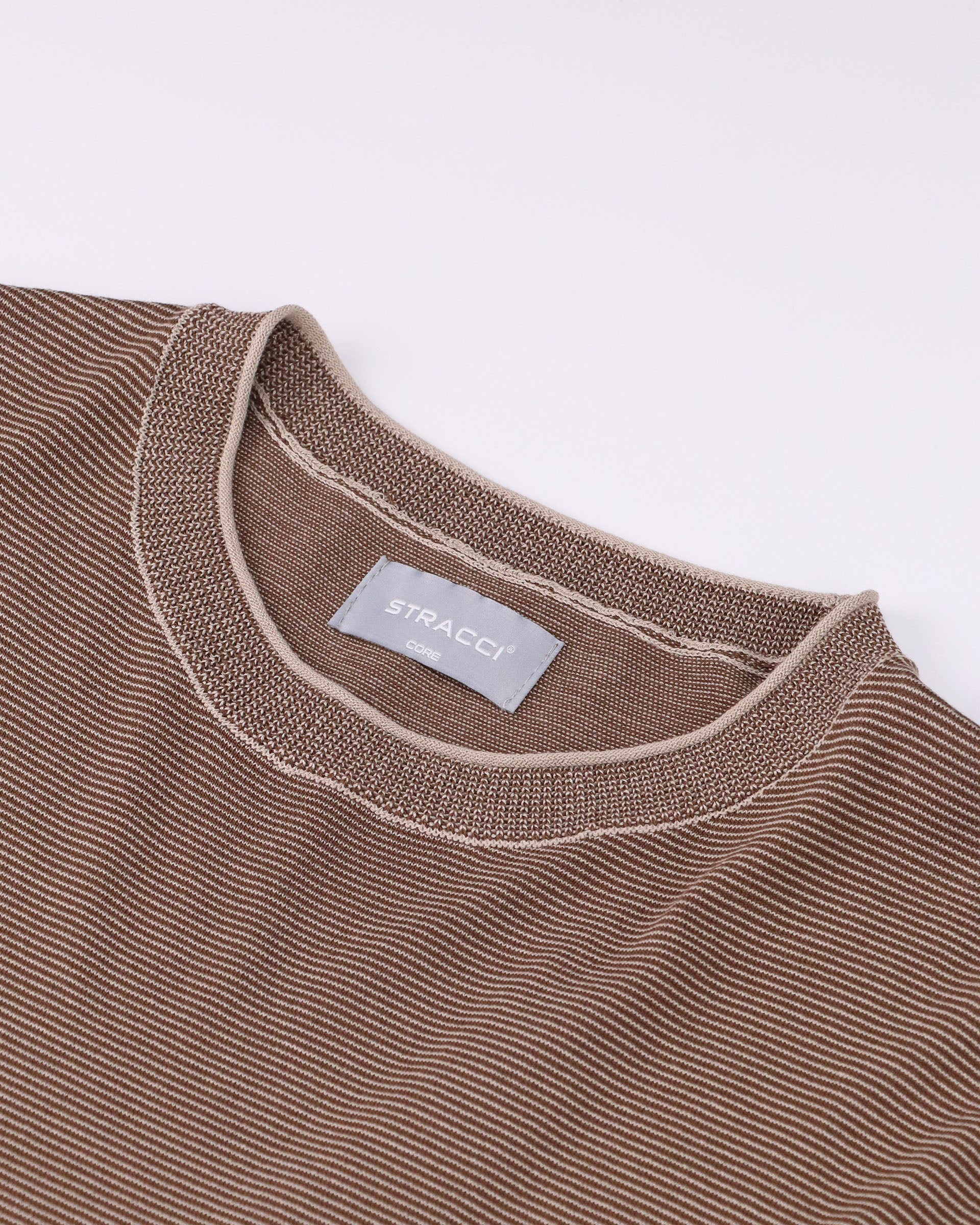CORE Striped Knit Crew