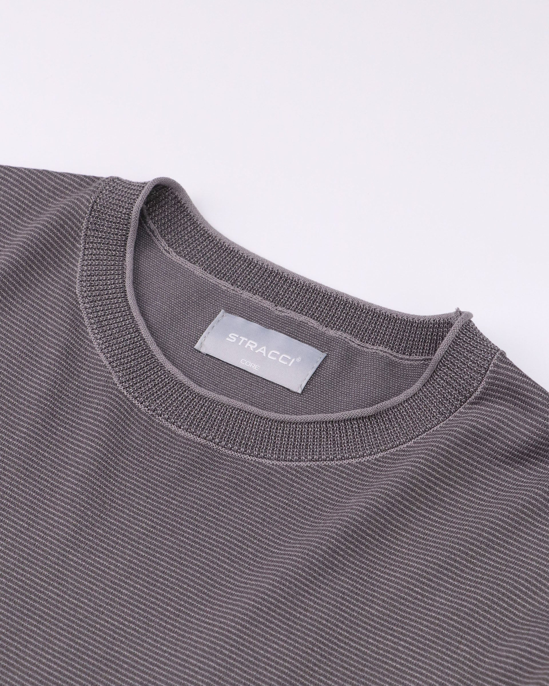 CORE Striped Knit Crew