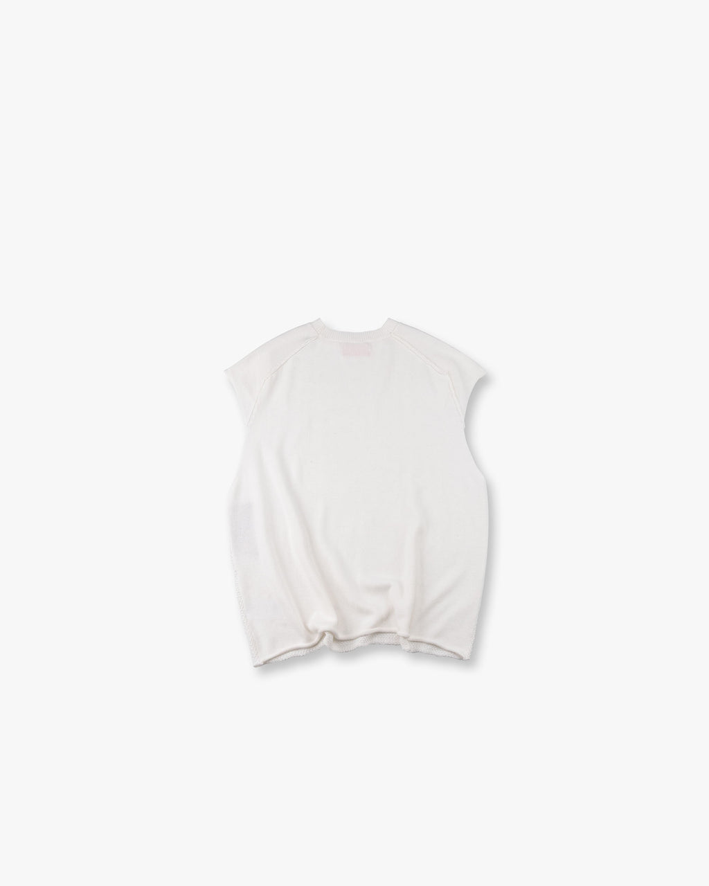 STR Frayed Knit Sleeveless Sweater