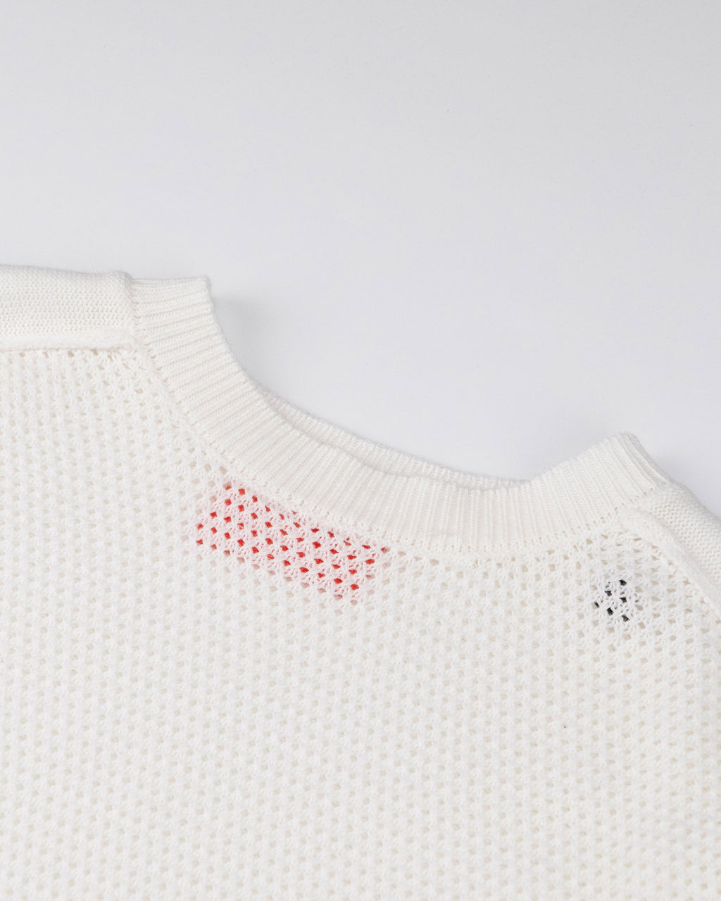 STR Frayed Knit Sleeveless Sweater