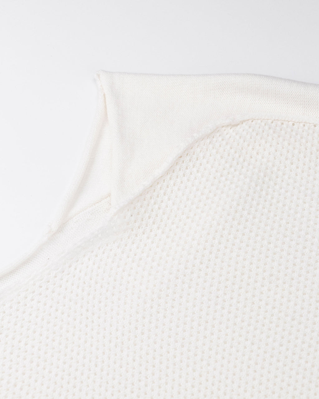 STR Frayed Knit Sleeveless Sweater