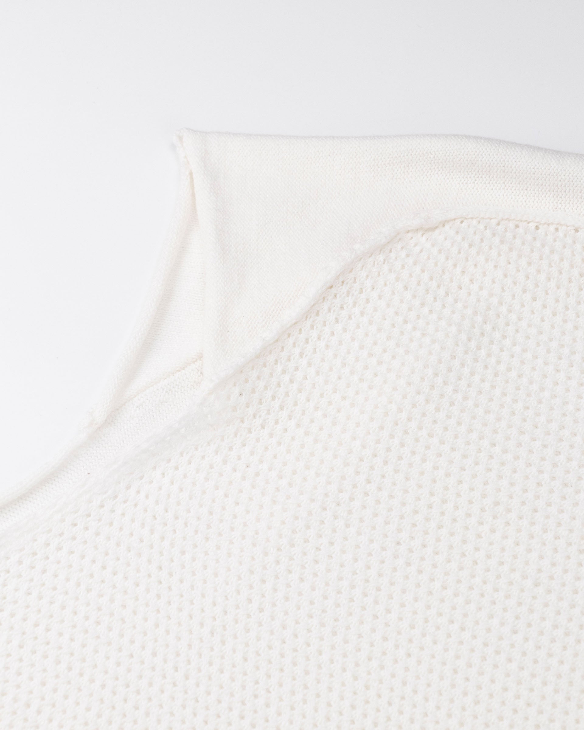 STR Frayed Knit Sleeveless Sweater