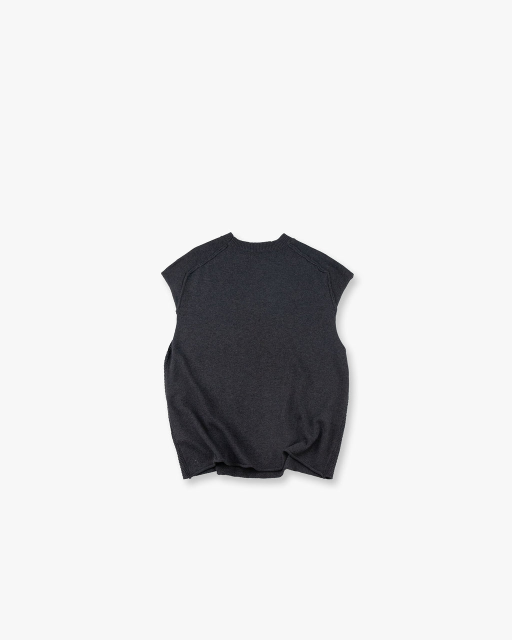 STR Frayed Knit Sleeveless Sweater