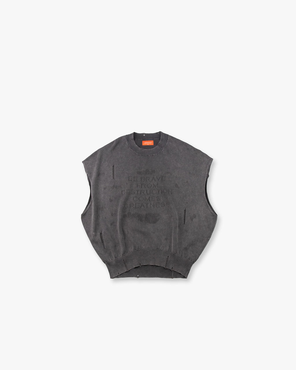 STR Vintage Graphic Sleeveless Sweater