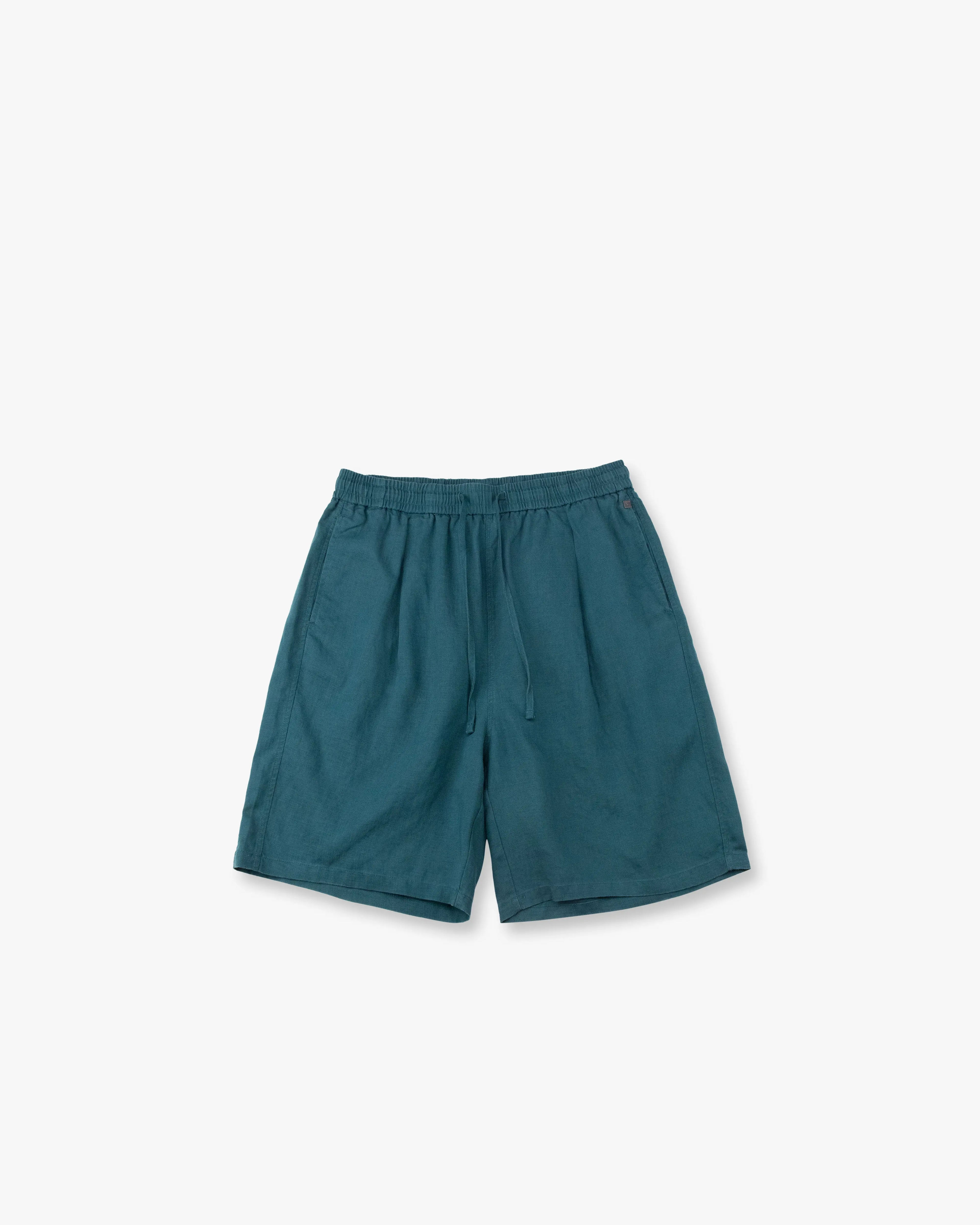 CORE Linen Pleat Shorts Relaxed