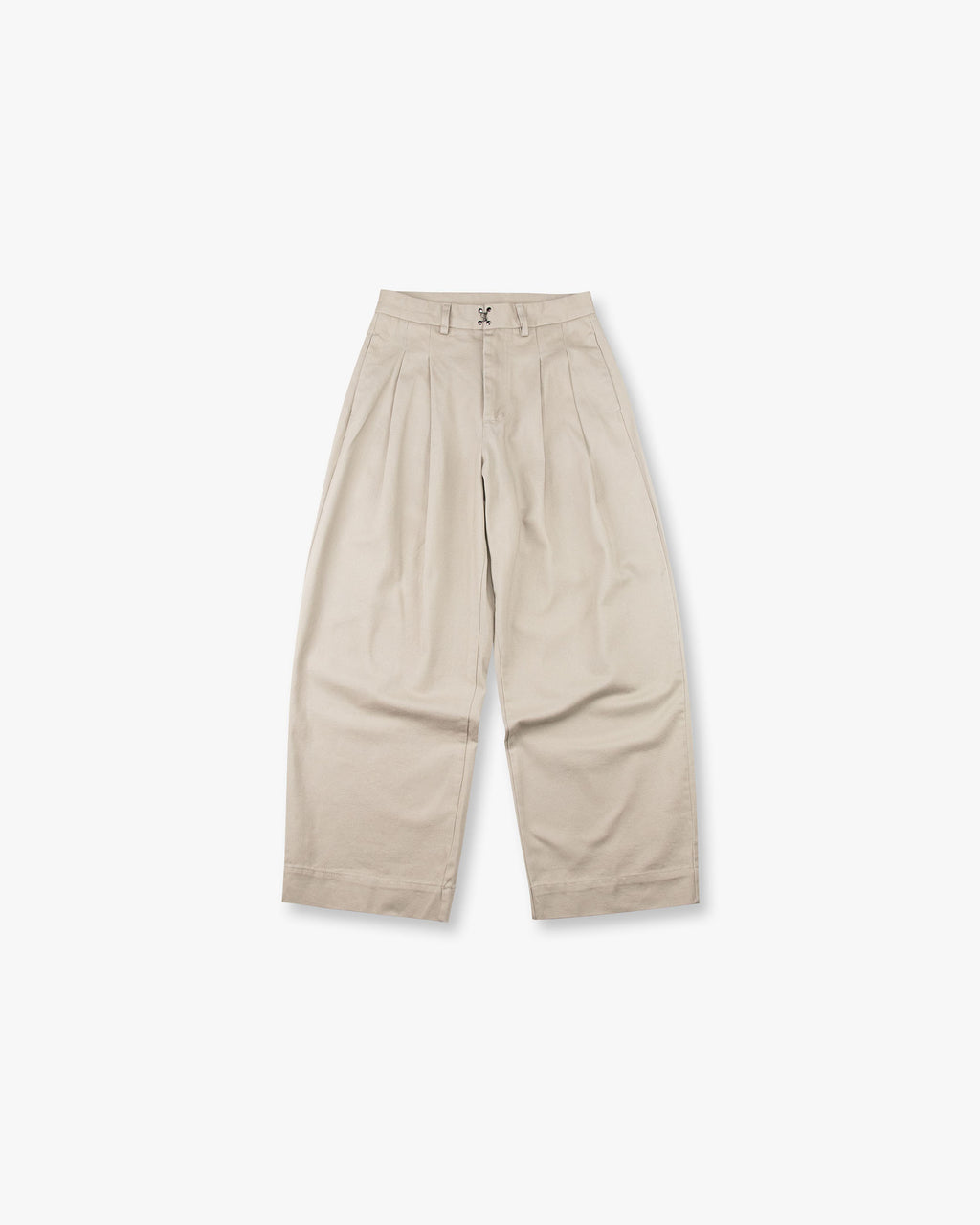 STR Buckle Waist Twill Pants