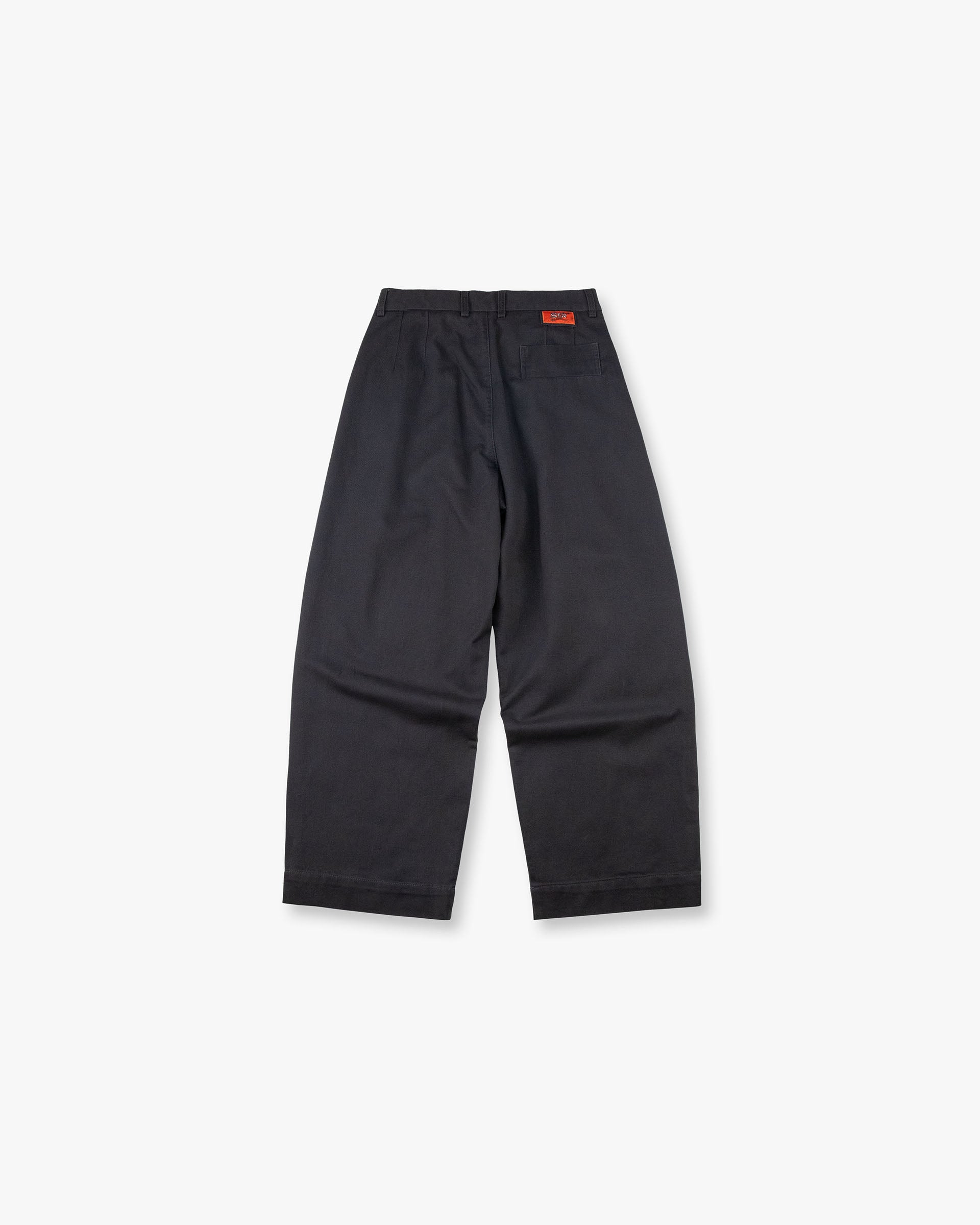 STR Buckle Waist Twill Pants