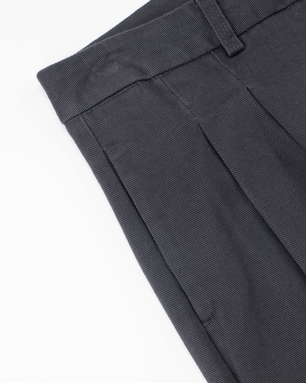STR Buckle Waist Twill Pants