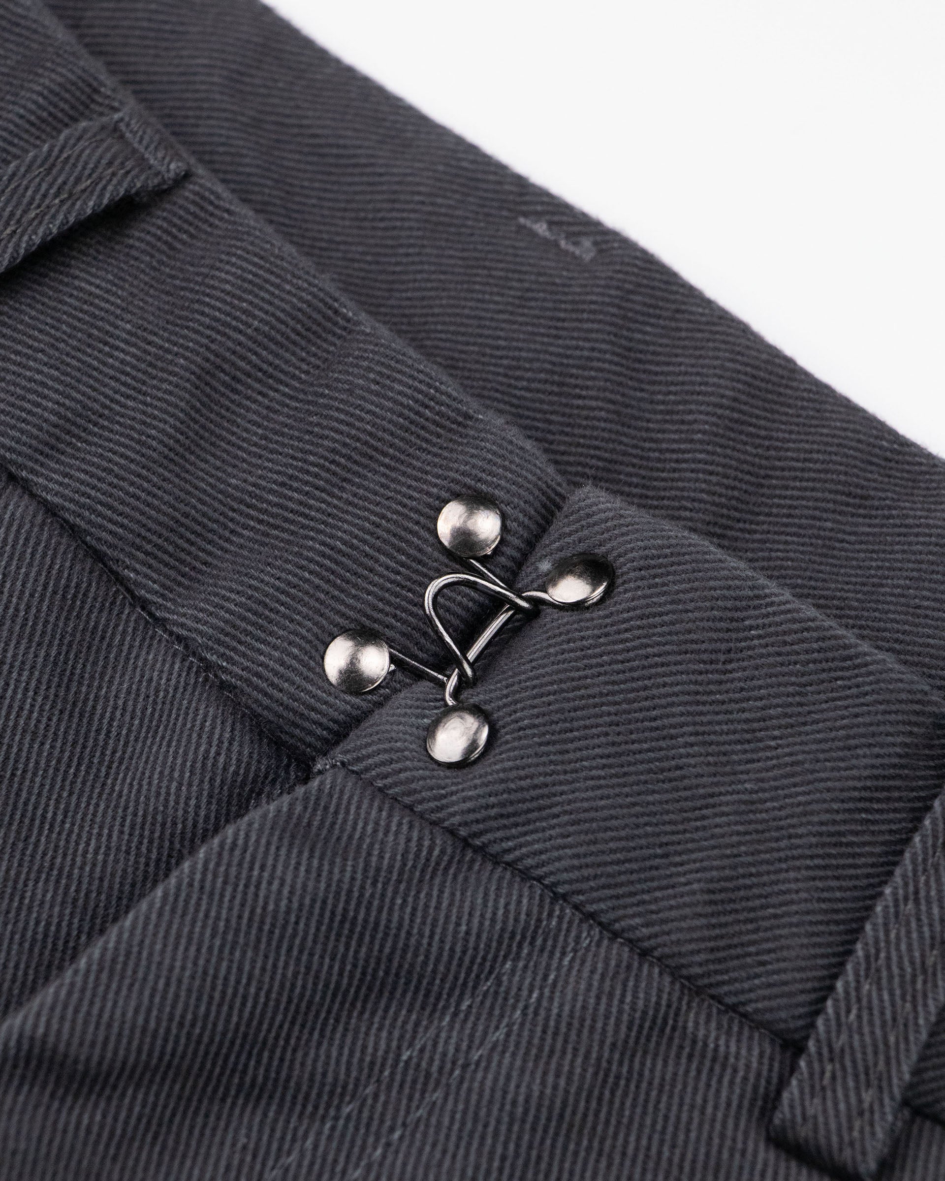 STR Buckle Waist Twill Pants