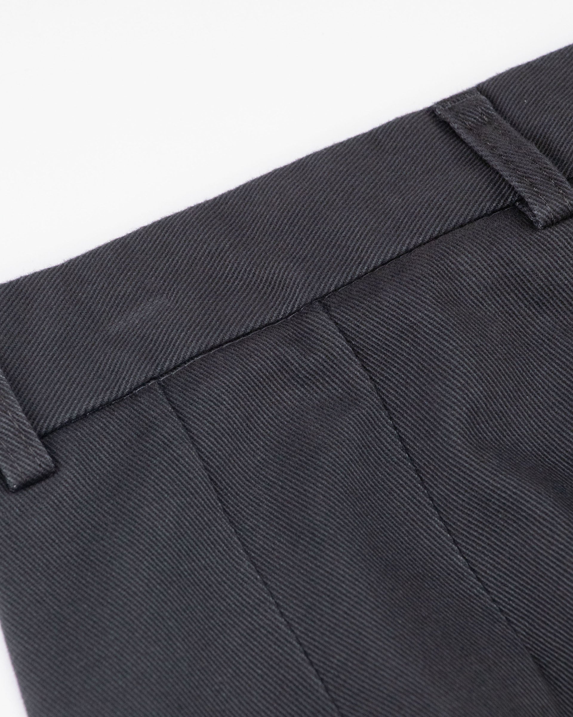 STR Buckle Waist Twill Pants