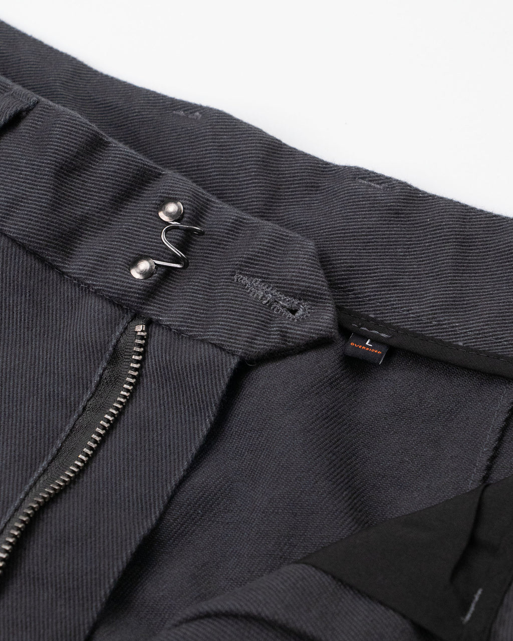 STR Buckle Waist Twill Pants