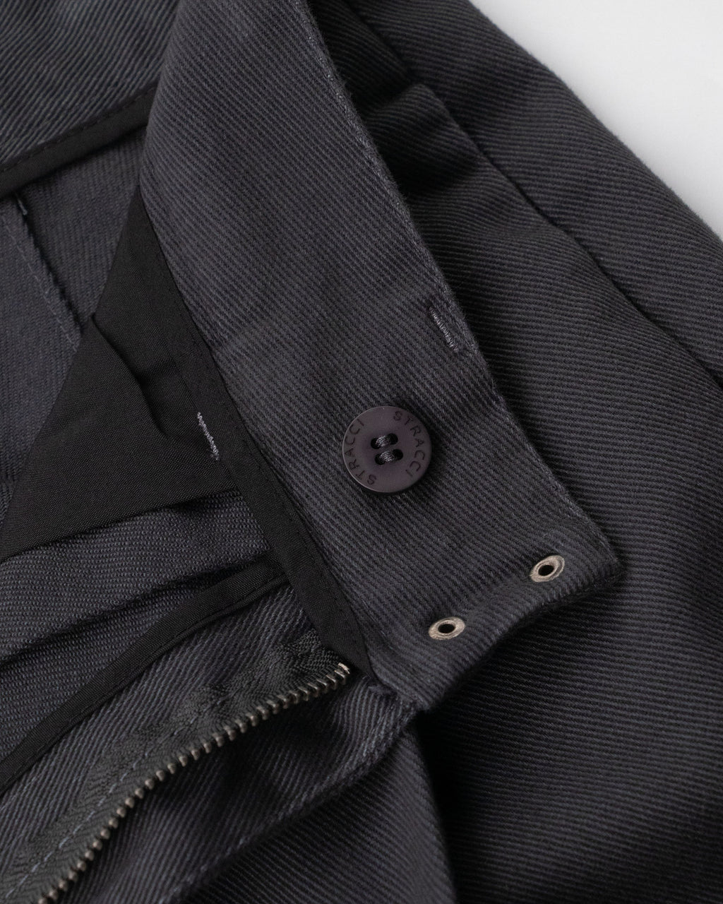 STR Buckle Waist Twill Pants