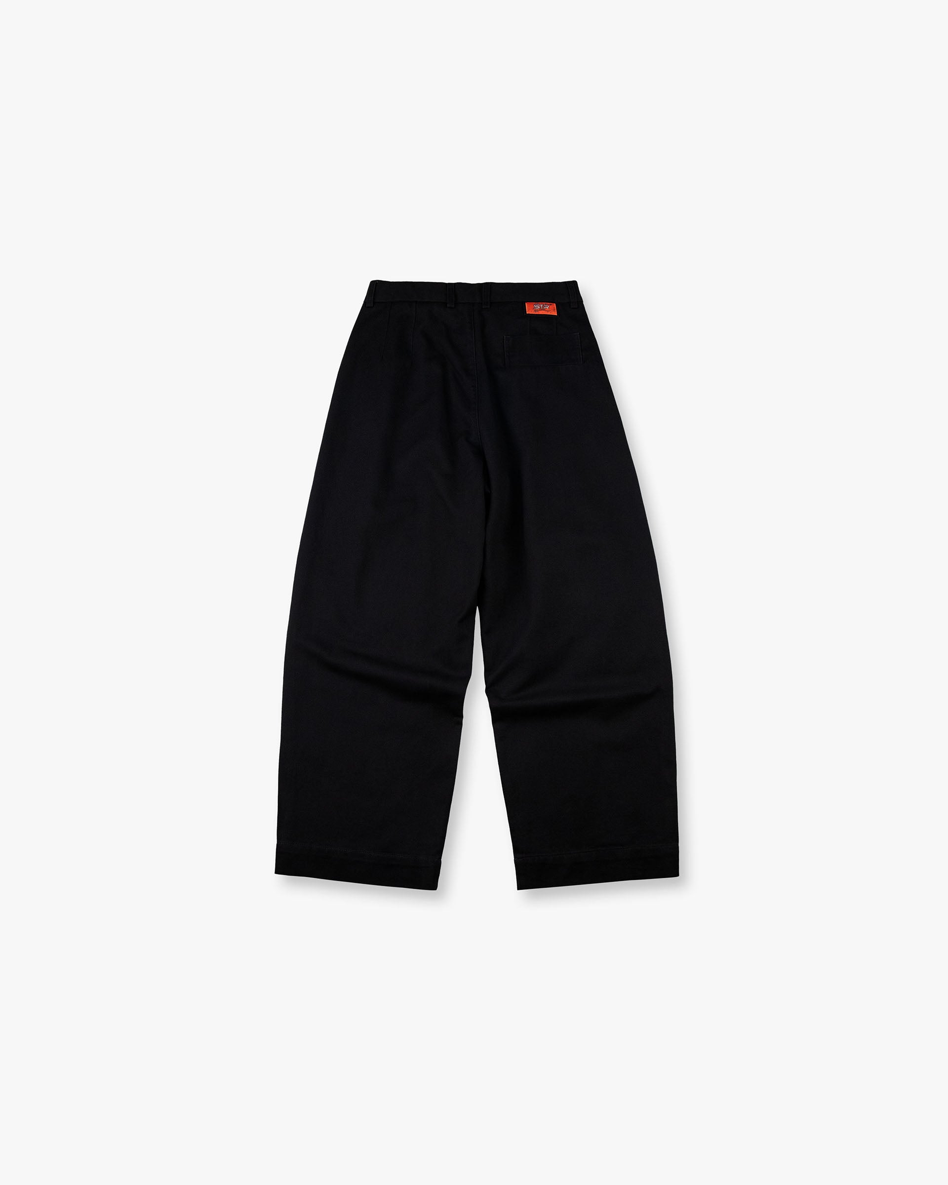 STR Buckle Waist Twill Pants