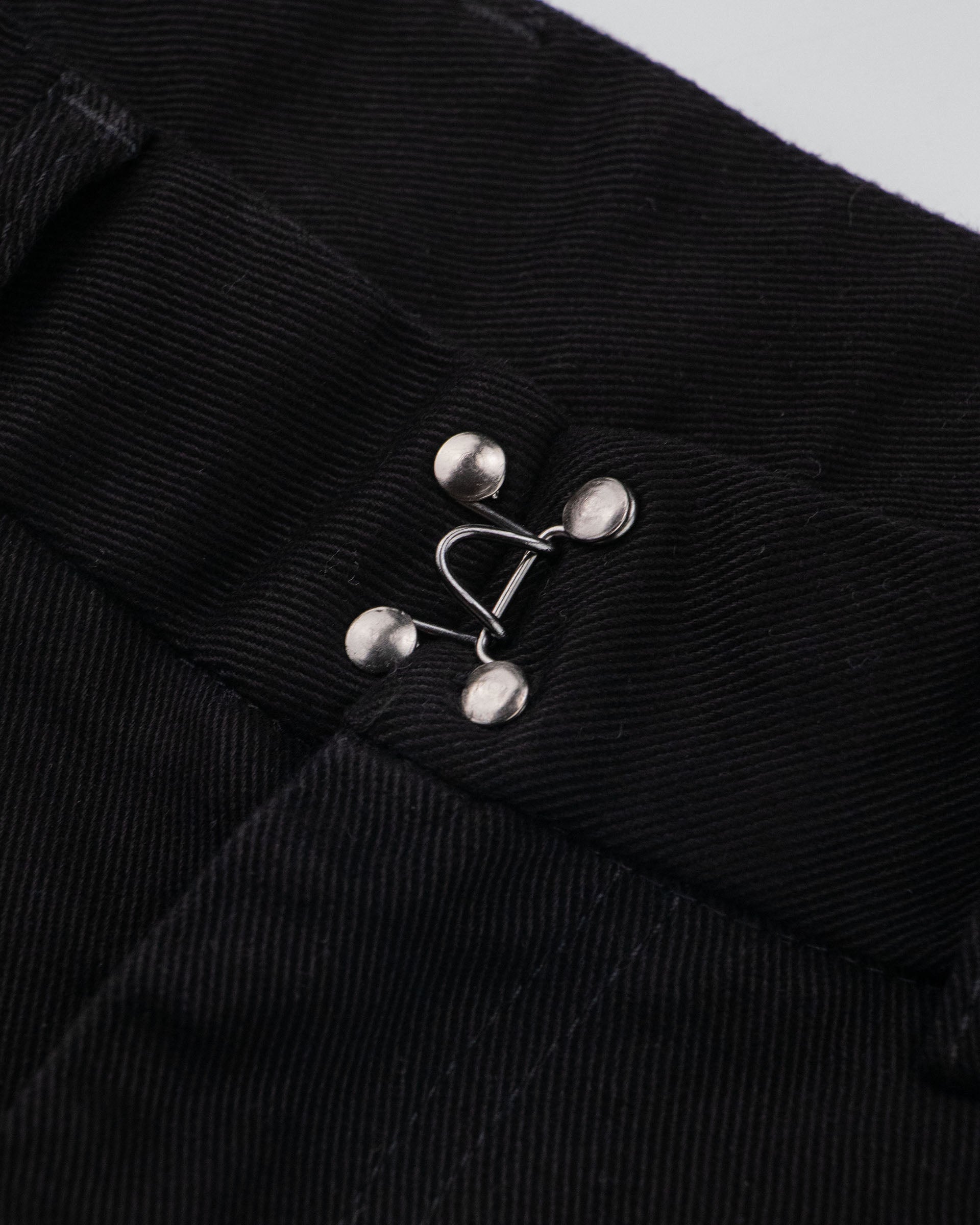 STR Buckle Waist Twill Pants