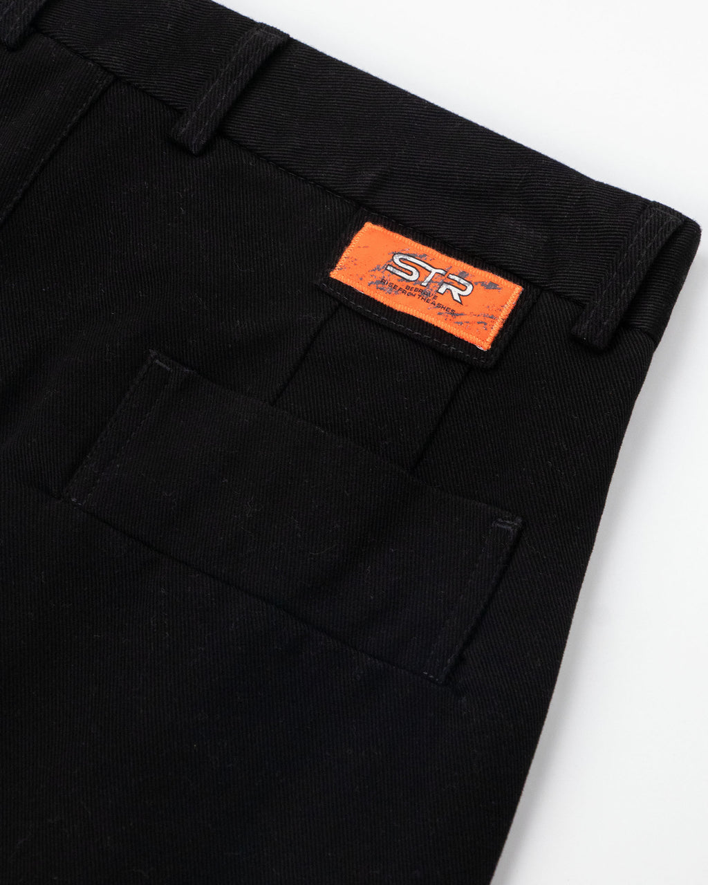 STR Buckle Waist Twill Pants