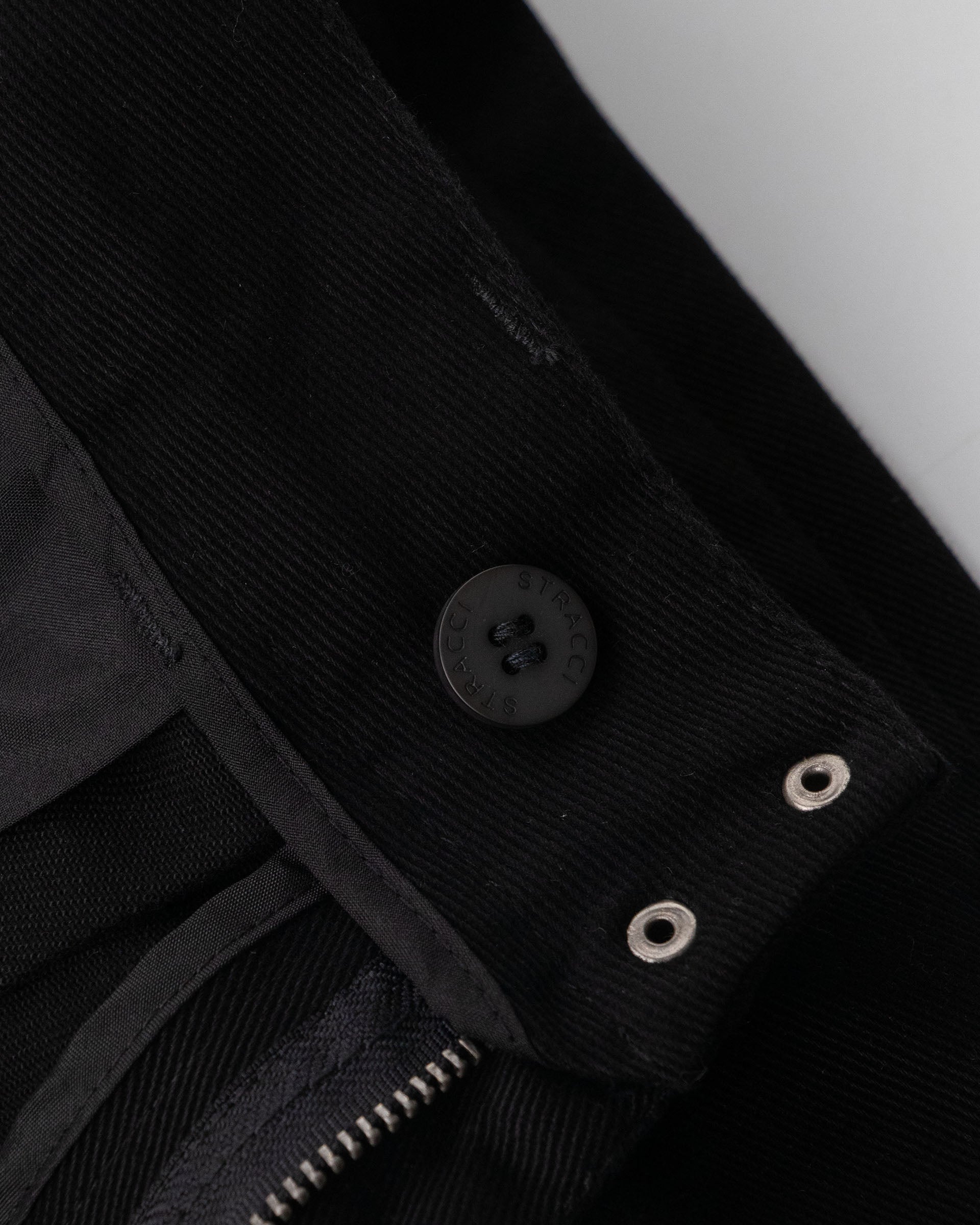 STR Buckle Waist Twill Pants