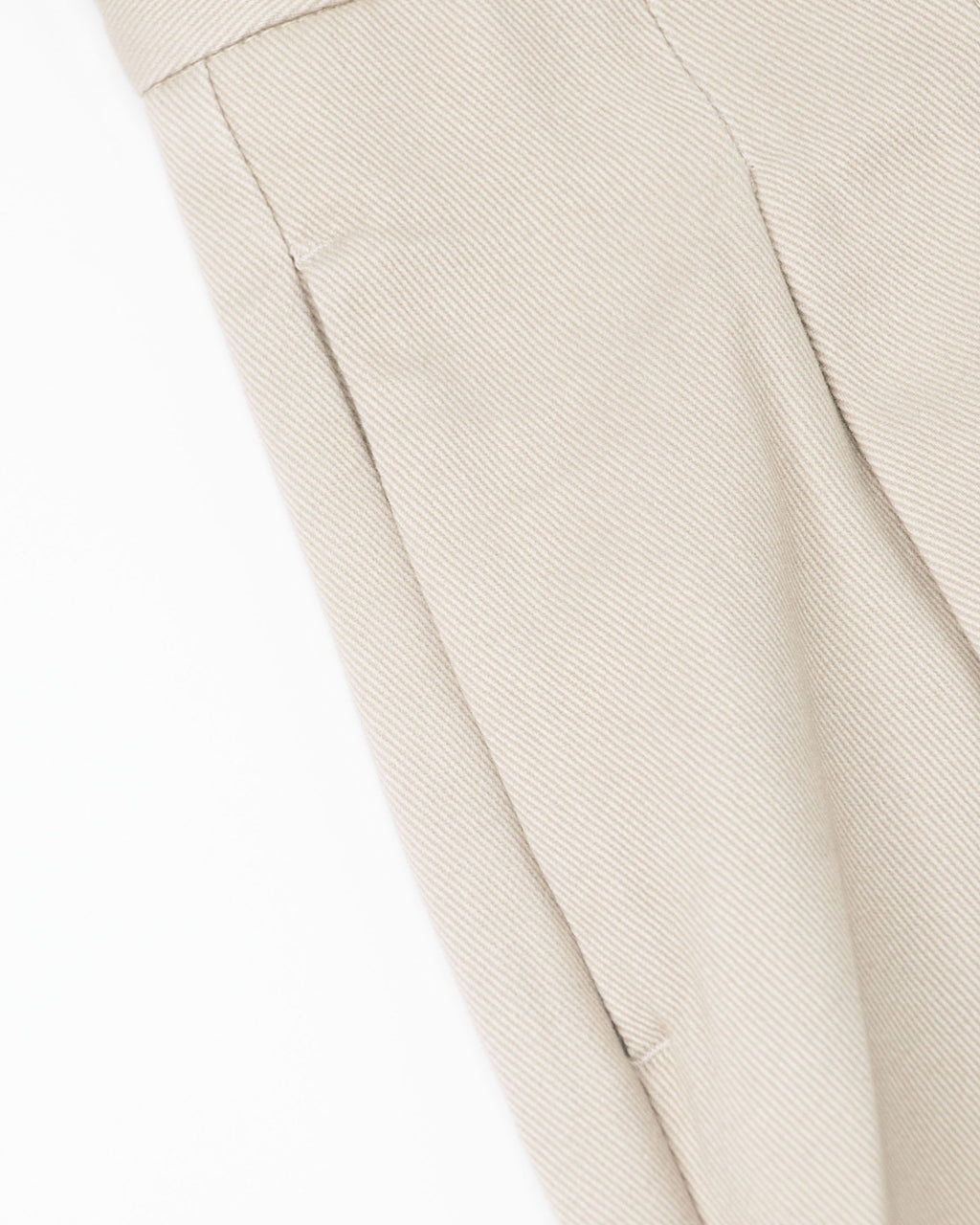 STR Buckle Waist Twill Pants