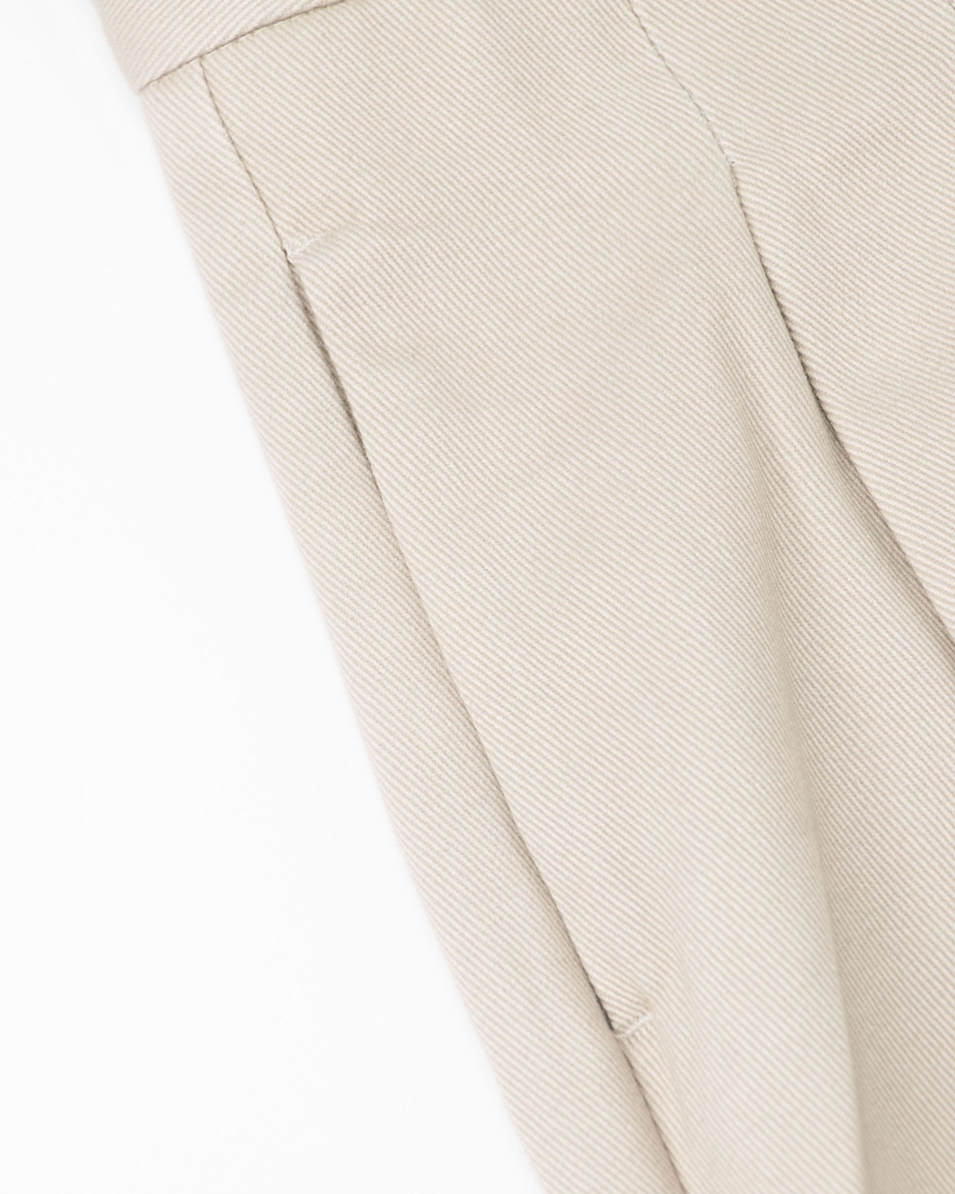 STR Buckle Waist Twill Pants