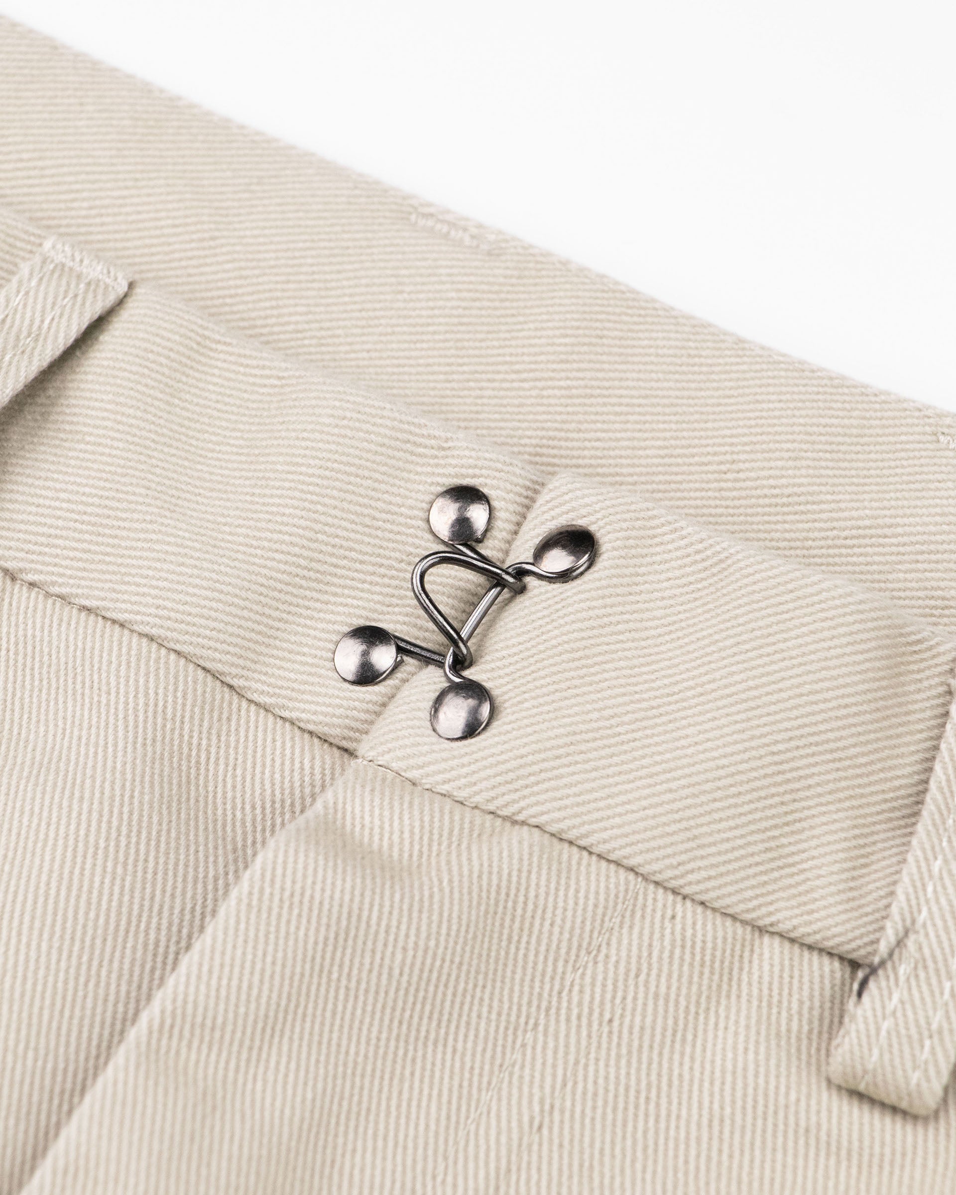 STR Buckle Waist Twill Pants