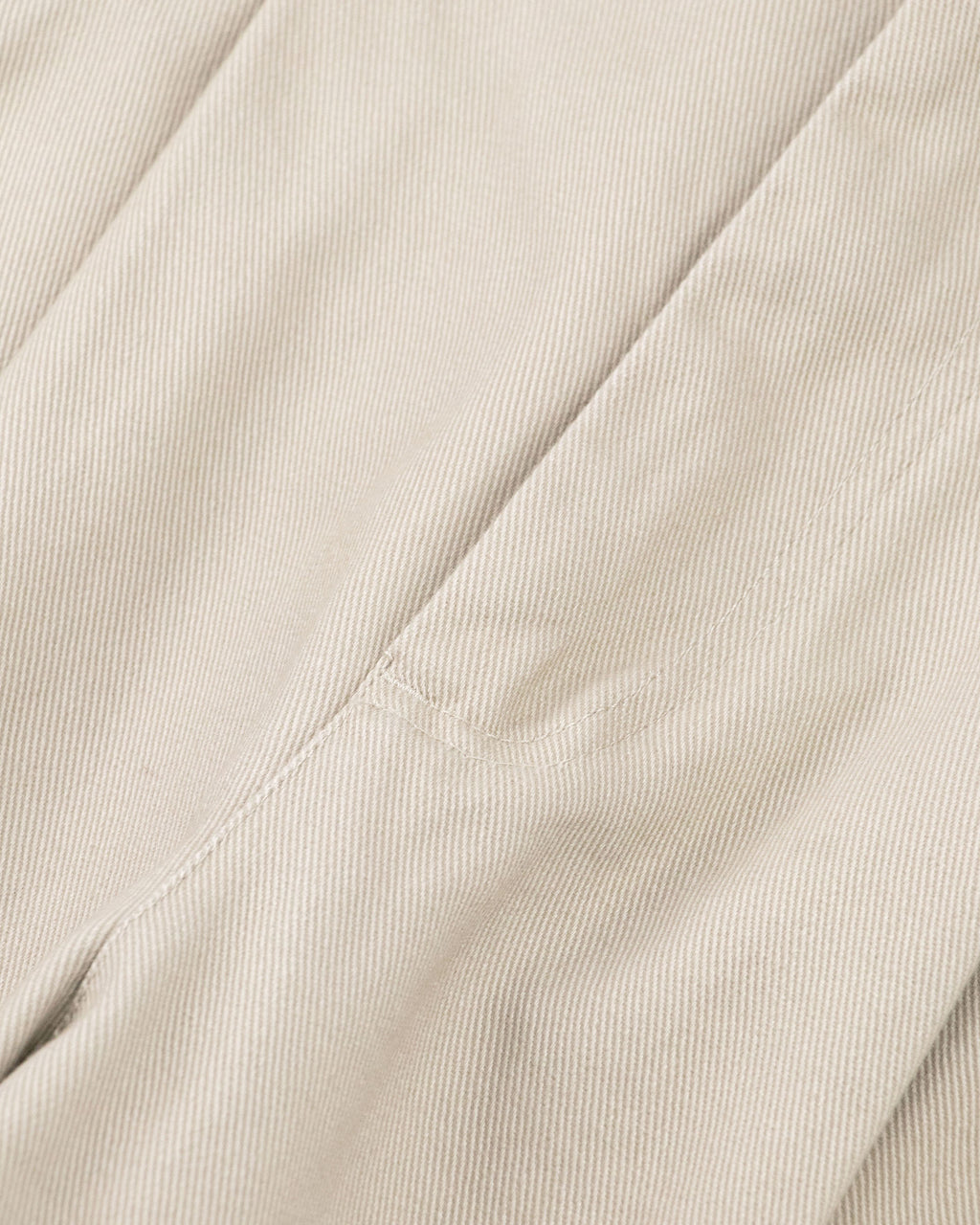 STR Buckle Waist Twill Pants