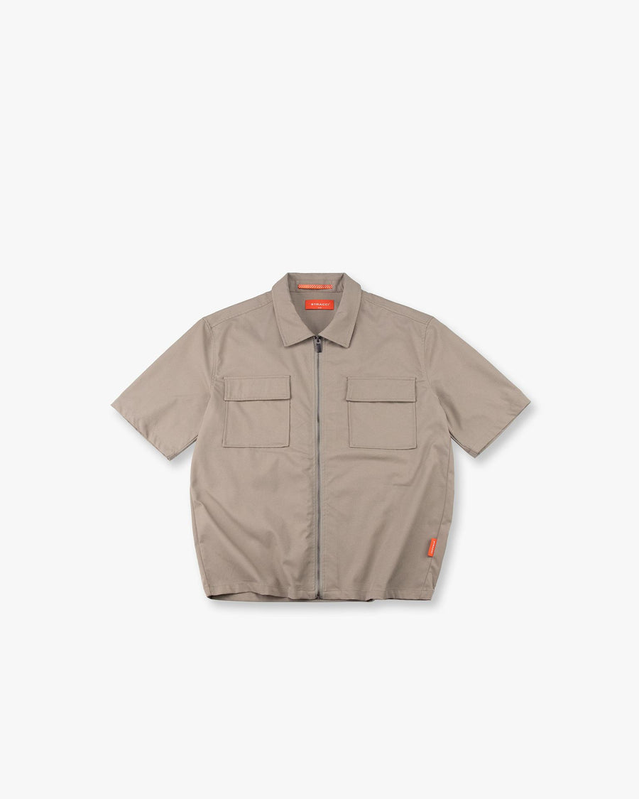 STR Utility Zip Oversized Shirt
