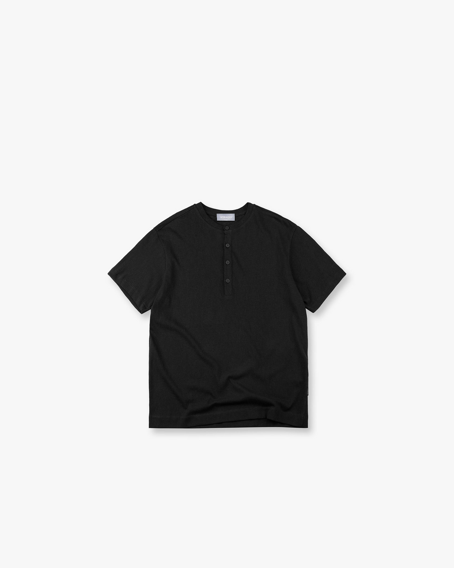CORE Henley Button Neck T-Shirt