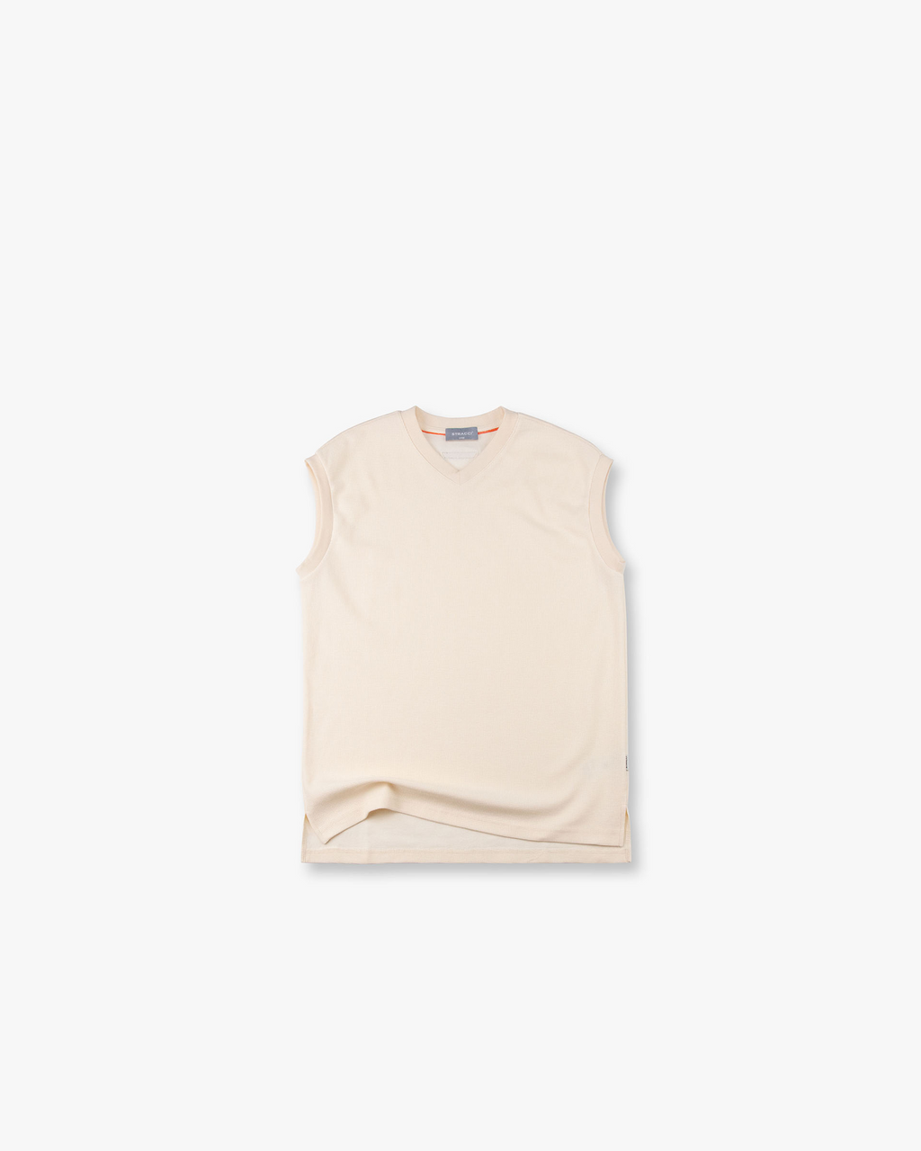 CORE Sleeveless V-Neck Textured T-Shirt