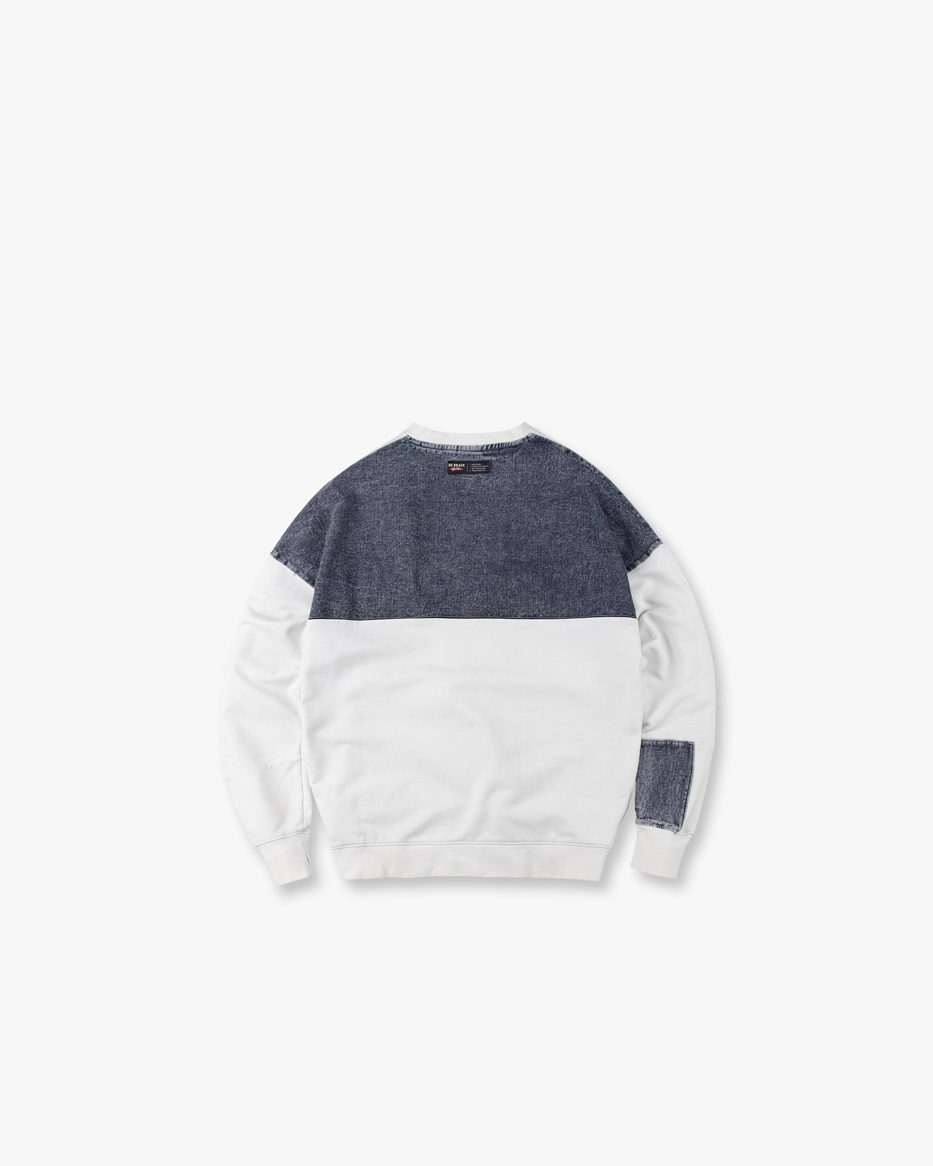 STRACCI Half Denim Round Neck
