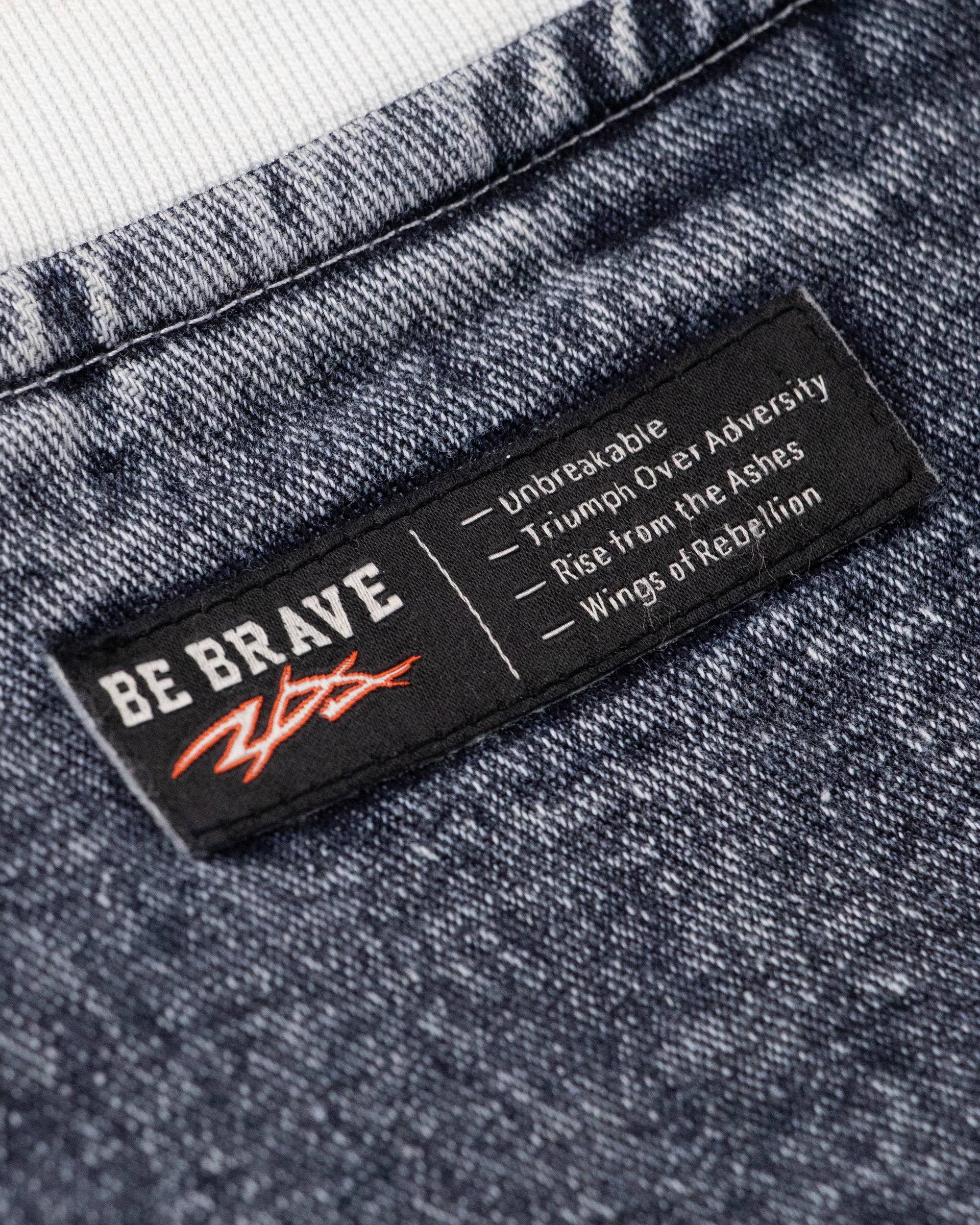 STRACCI Half Denim Round Neck