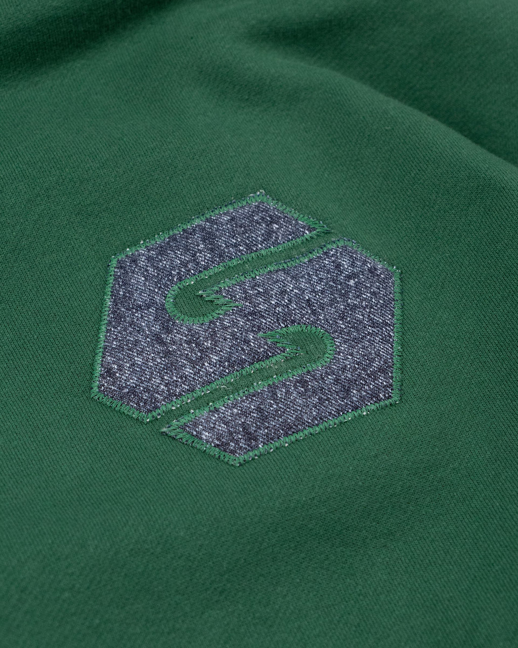 "S" Half Zip Up Hoodie