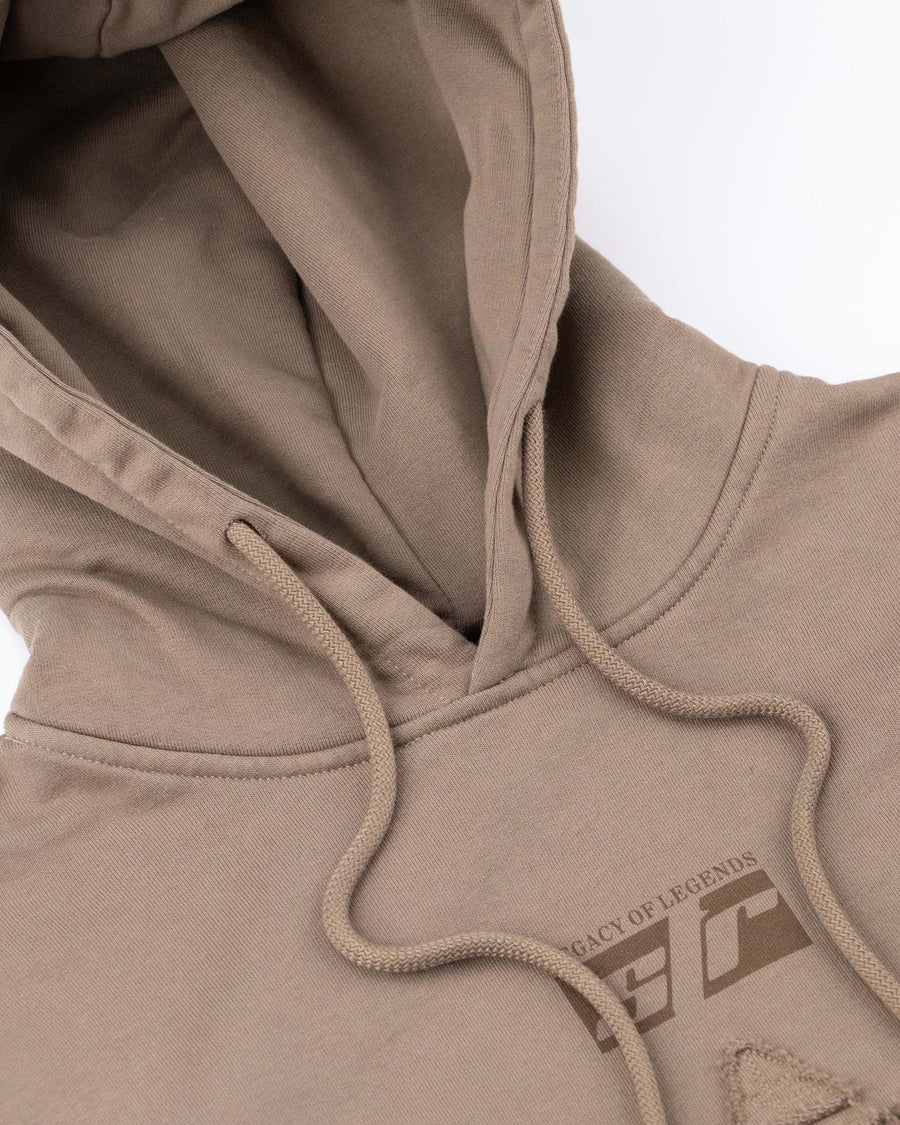 Washed Sleeveless Hoodie