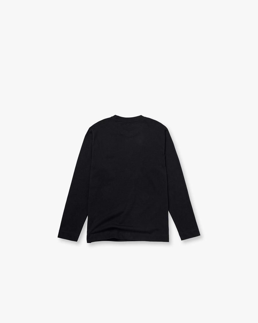 Crew-Neck Long-Sleeved Top