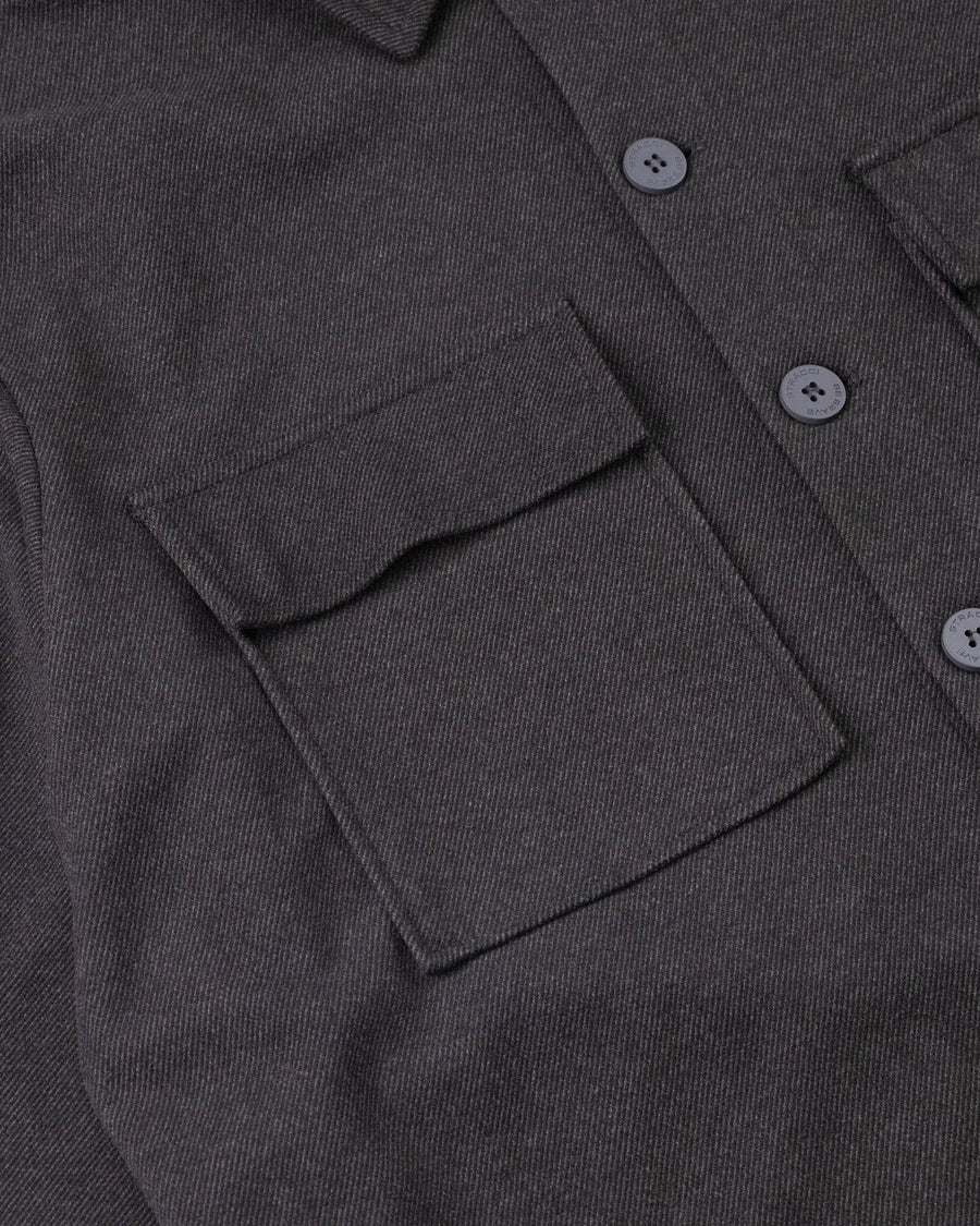 Twill Utility Overshirt
