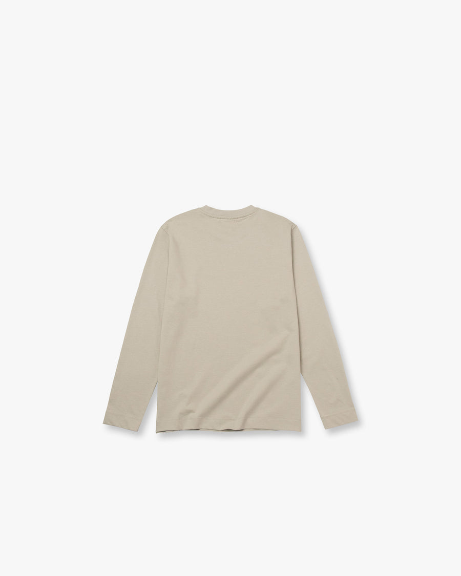 Crew-Neck Long-Sleeved Top