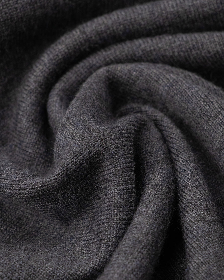 Crew-Neck Fine Knit Sweater