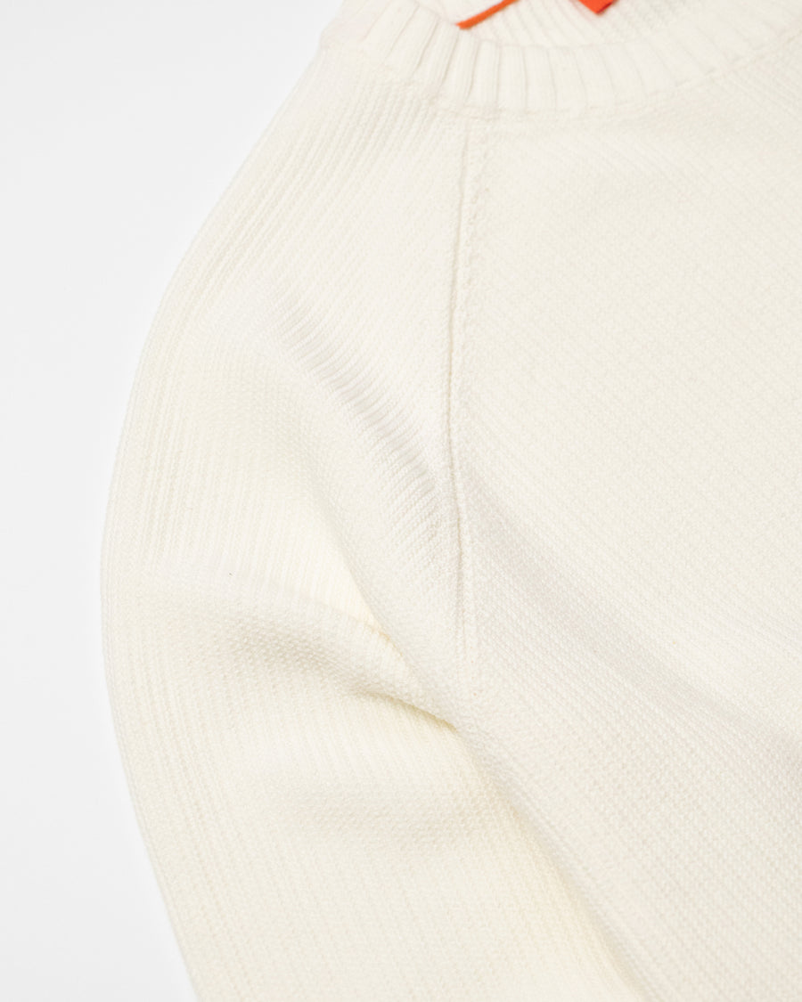 Str Waffle Raglan Knit Sweater