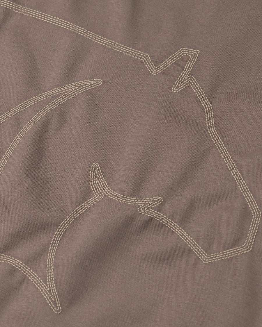 Horse Stitch Long Sleeve Tee