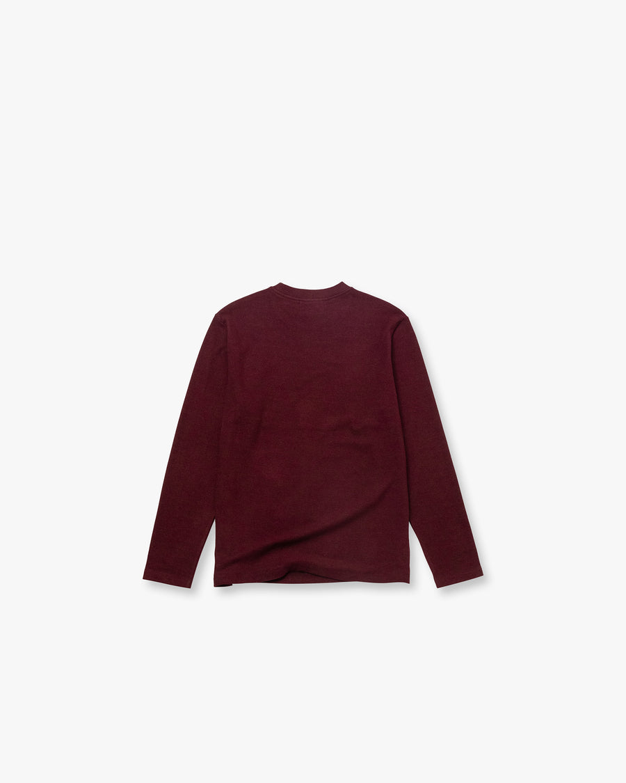 Crew-Neck Long Sleeve Top