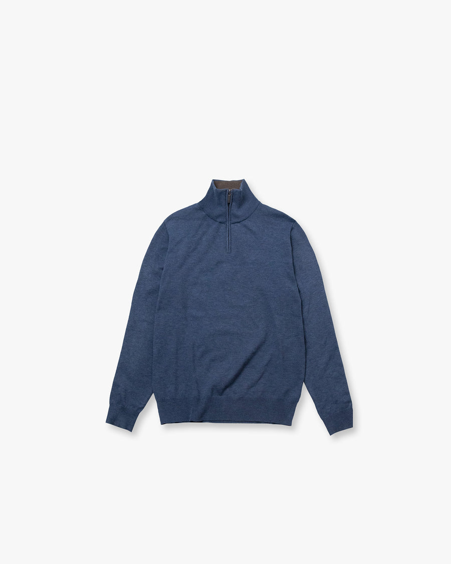 Core Merino Half-Zip Knit