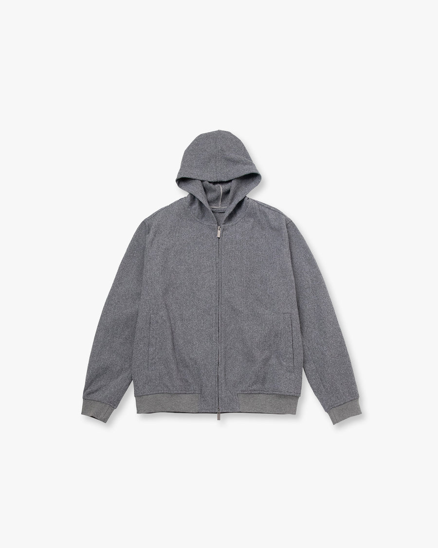 Wool Hoodie Jacket