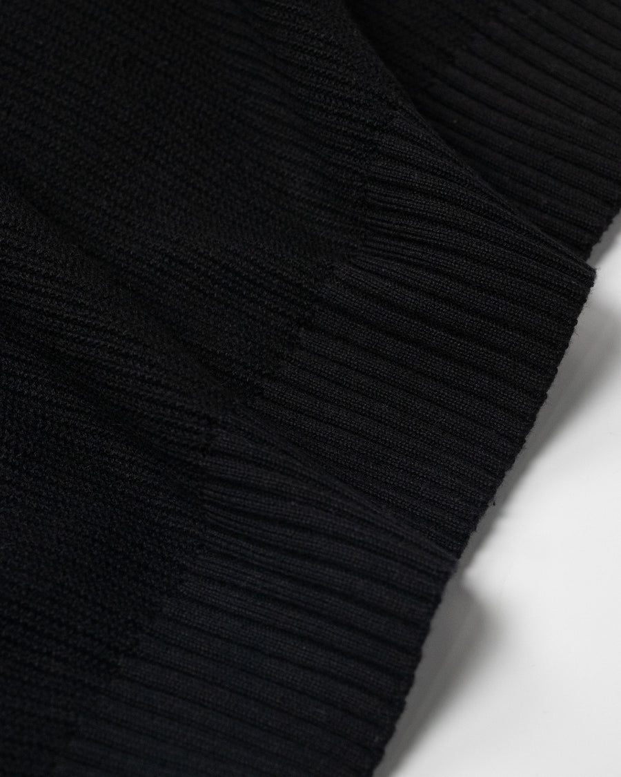 Str Waffle Raglan Knit Sweater