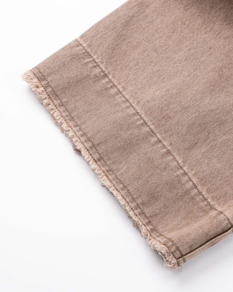 Relaxed Washed Denim Pants