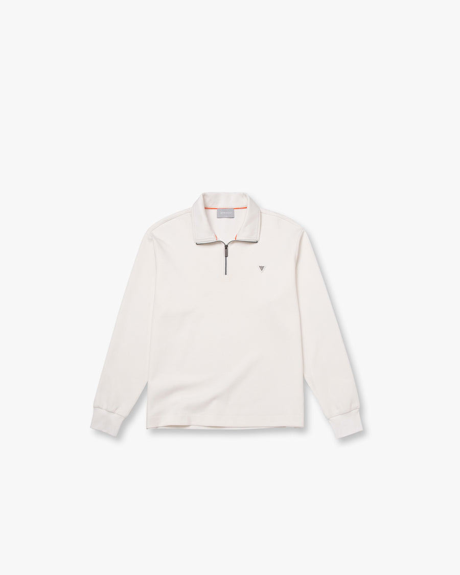 Core Quarter-Zip Minimal Sweatshirt