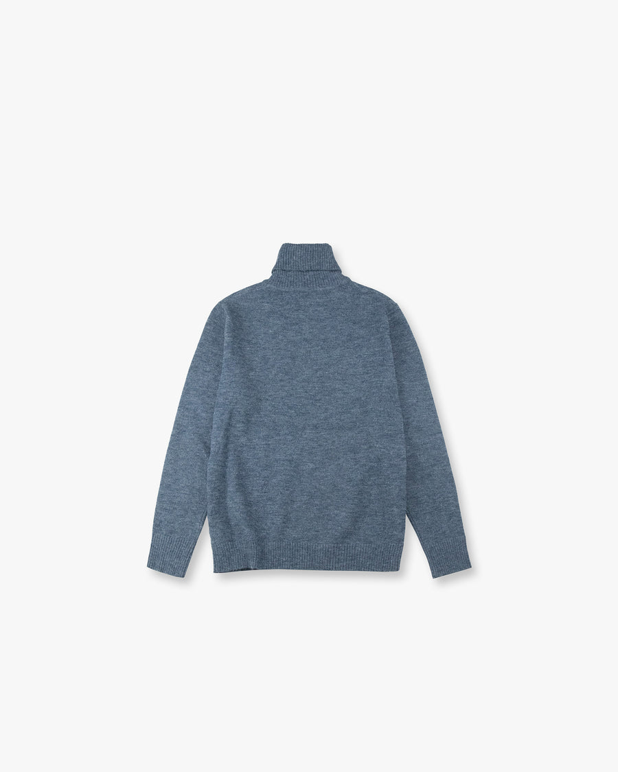 Cashmere-Blend Turtleneck