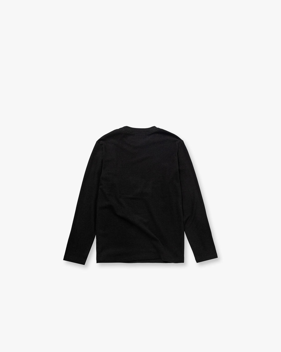 Crew-Neck Long Sleeve Top