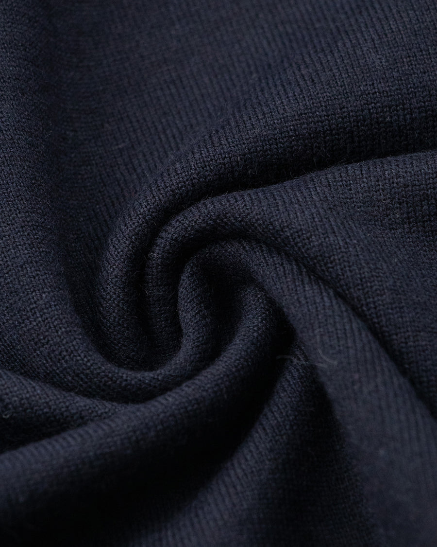 Crew-Neck Fine Knit Sweater