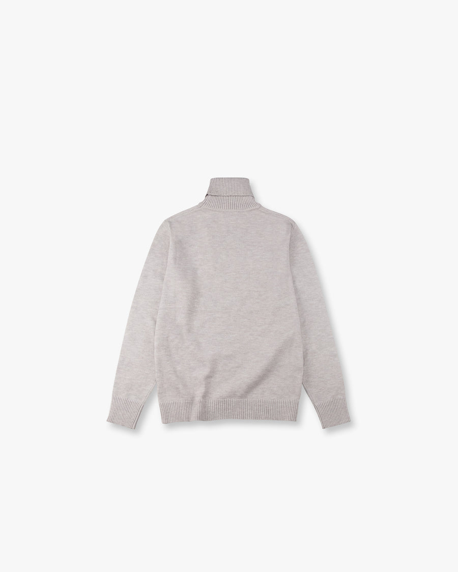 Cashmere-Blend Turtleneck